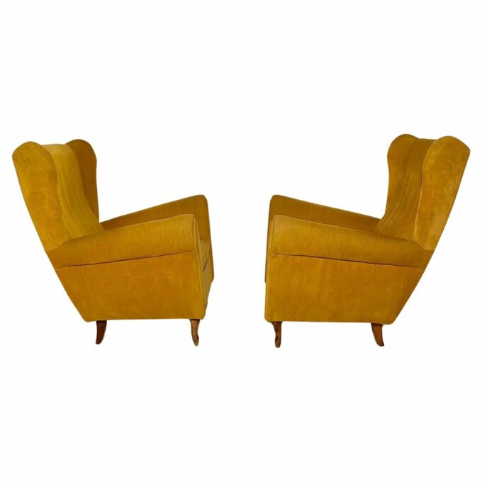 1950s Vintage Living Room Set, in the Style of Gio Ponti for Isa Bergamo