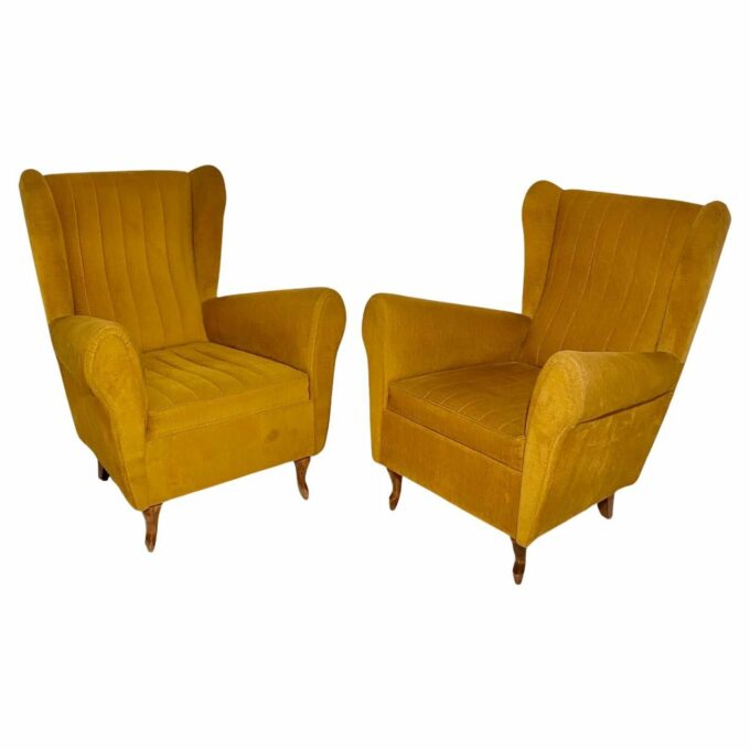 1950s Vintage Living Room Set, in the Style of Gio Ponti for Isa Bergamo