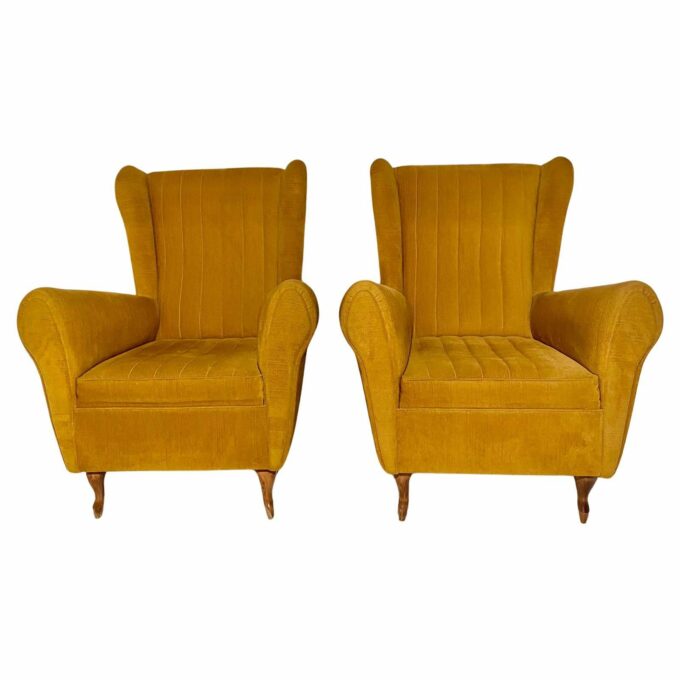 1950s Vintage Living Room Set, in the Style of Gio Ponti for Isa Bergamo