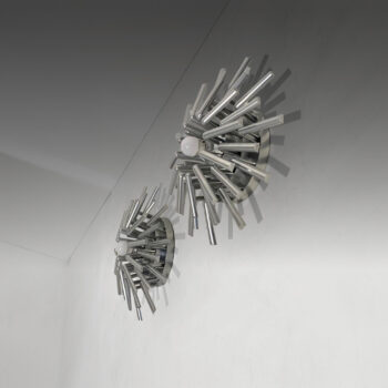 Vintage Wall Sconces, Italy 1970s