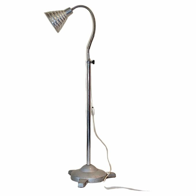 Vintage flexible floor lamp, Industrial style, Italy 1960s