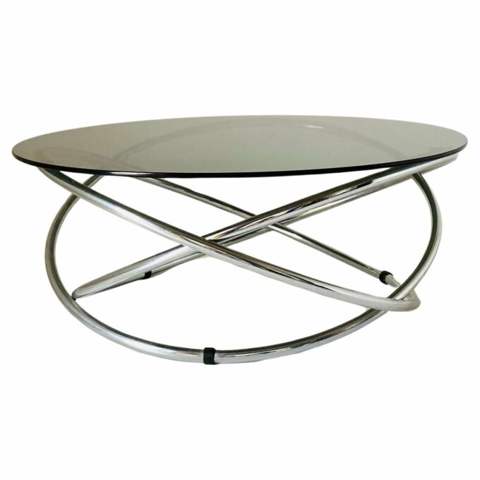 Vintage coffee table in space age style, Italy, 1970s