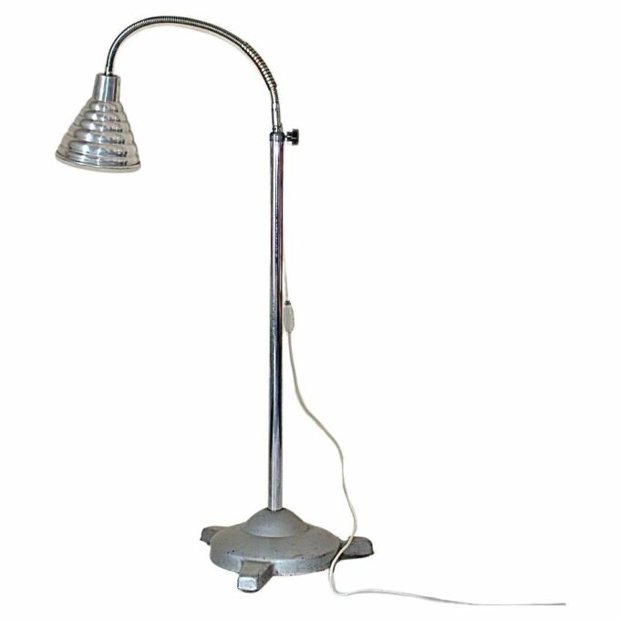 Vintage flexible floor lamp, Industrial style, Italy 1960s