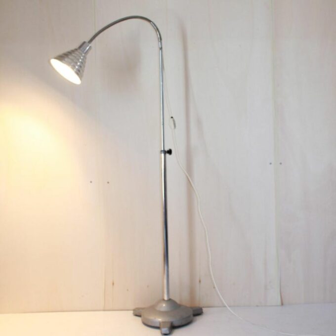 Vintage flexible floor lamp, Industrial style, Italy 1960s