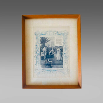 1920s Original Vintage Poster, "Rivista Illustrata" Florence