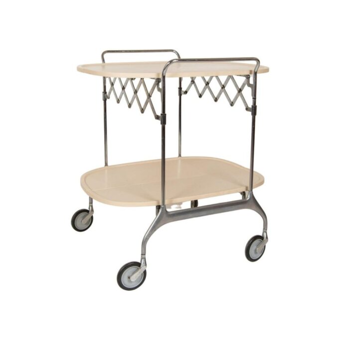 Italian vintage bar cart, Antonio Citterio Designer for Kartell