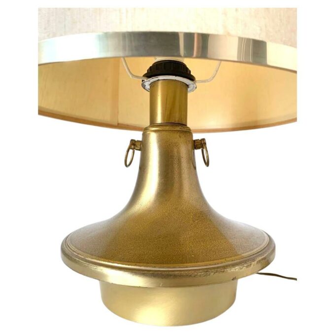 Brass table lamp, Italy 1950s