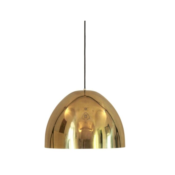 Brass ceiling chandelier, Italy 1970s