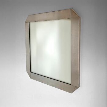 Space Age Wall Mirror, Valenti Italy, 1970s