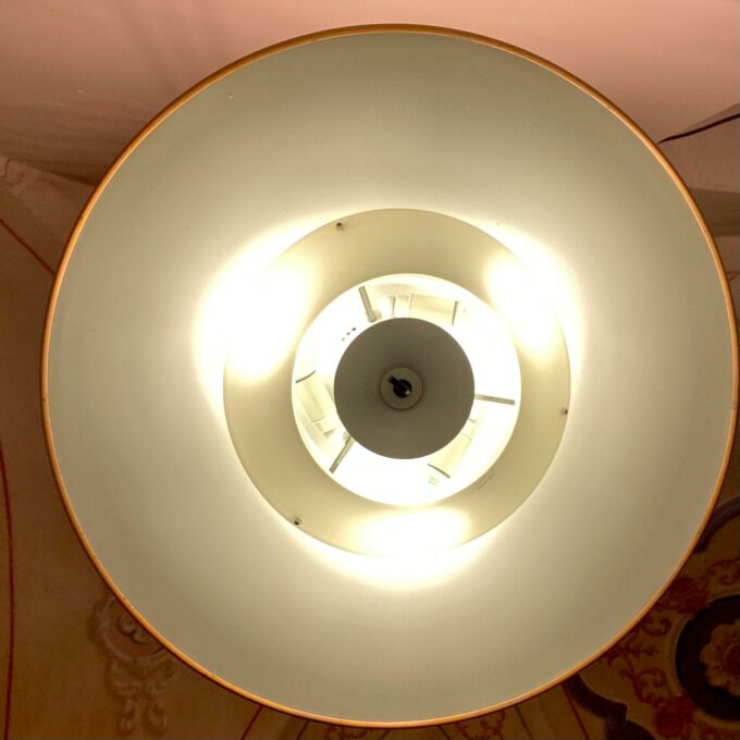 Italian Modern ufo shaped pendant, Foscarini 1980