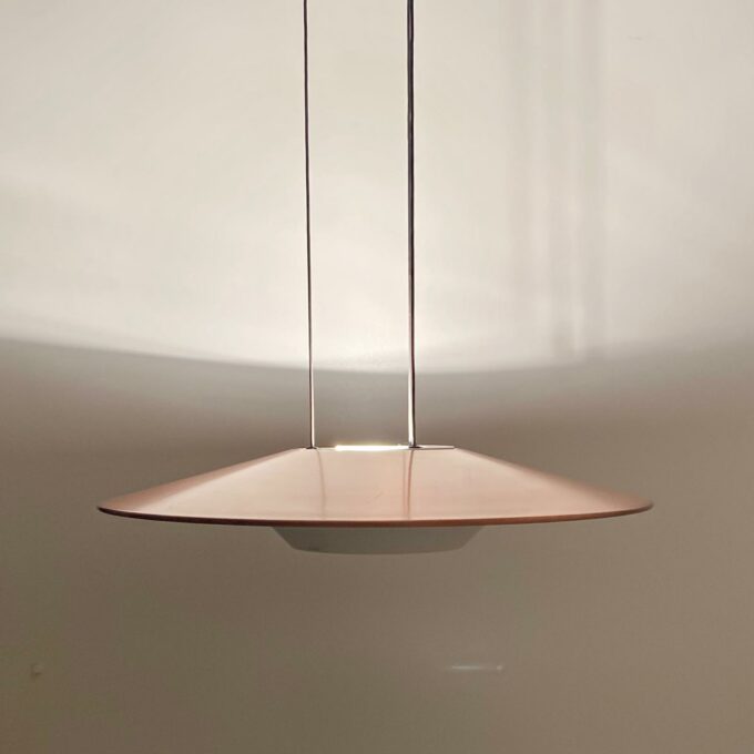 Italian Modern ufo shaped pendant, Foscarini 1980