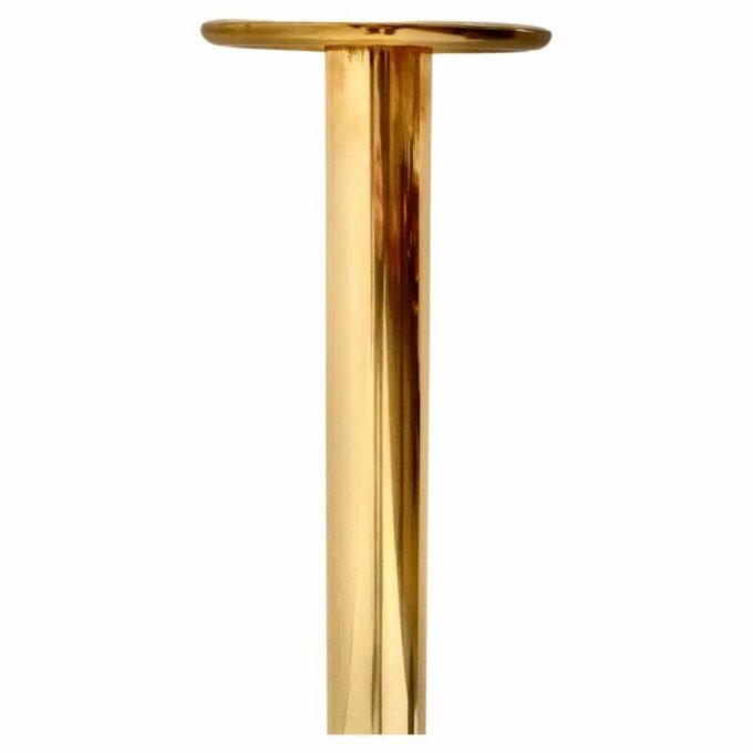 Midcentury Modern Brass and Murano Floor Lamp, Italy 1960s