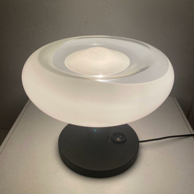 Big Space Age Murano Table Lamp in the style of Artemide