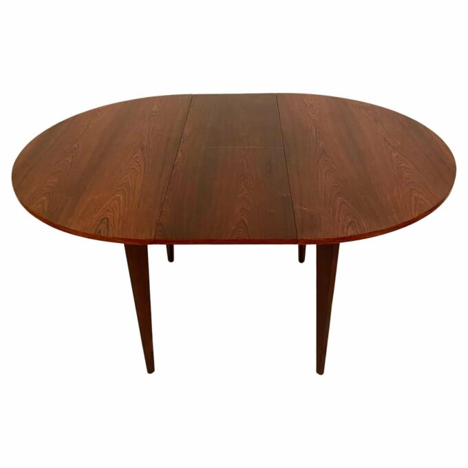 Mid Century Modern Italian Extendible Dining Table, Vittorio Dassi, 1960 's