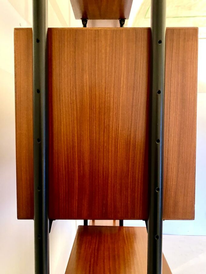 Adjustable Mid Century Modern Modular Wall Unit in scandinavian style, Italy 1960 's