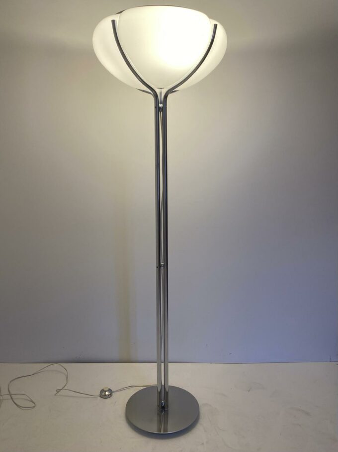 Mid Century Modern " Quadrifoglio " Floor Lamp, Harvey Guzzini, Italy