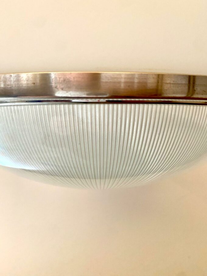 Italian Mid Century Modern "Kappa" Ceiling Pendant, Sergio Mazza for Artemide