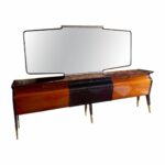 Big Mahogany Sideboard, Osvaldo Borsani