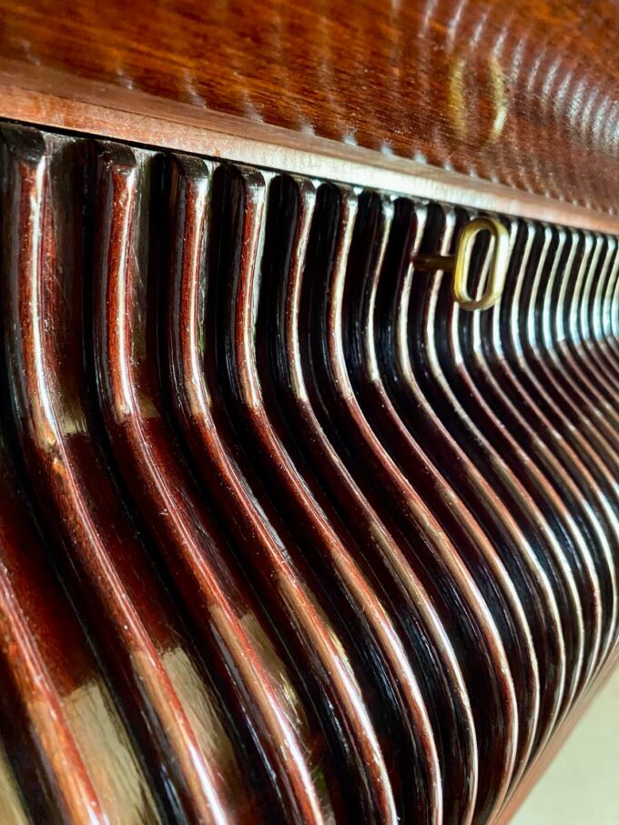 Big Mahogany Sideboard, Osvaldo Borsani