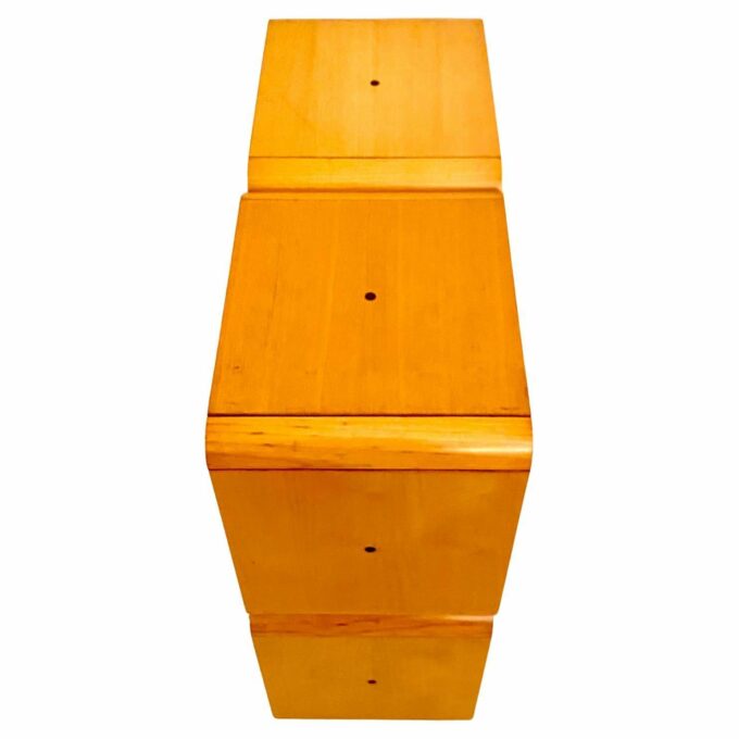 Italian Modern Modular Wood Bookcase, Carlo De Carli for FIARM