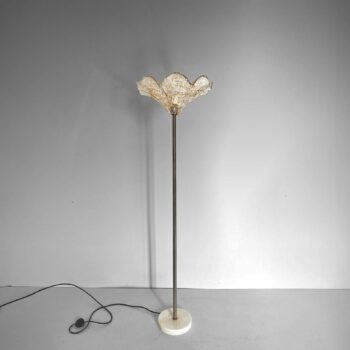 Midcentury Modern Murano Floor Lamp, Italy 1960