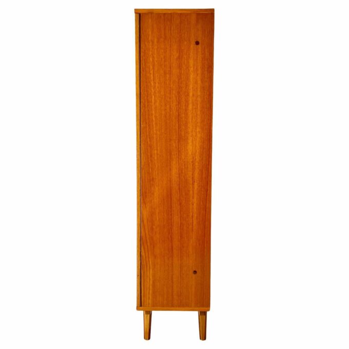 Mid Century Modern Teak Cupboard in Scandinavian Style