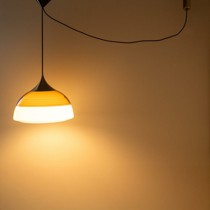 Mid Century Modern Stilnovo Pendant, Model 1238, Italy 1960s - Image 2