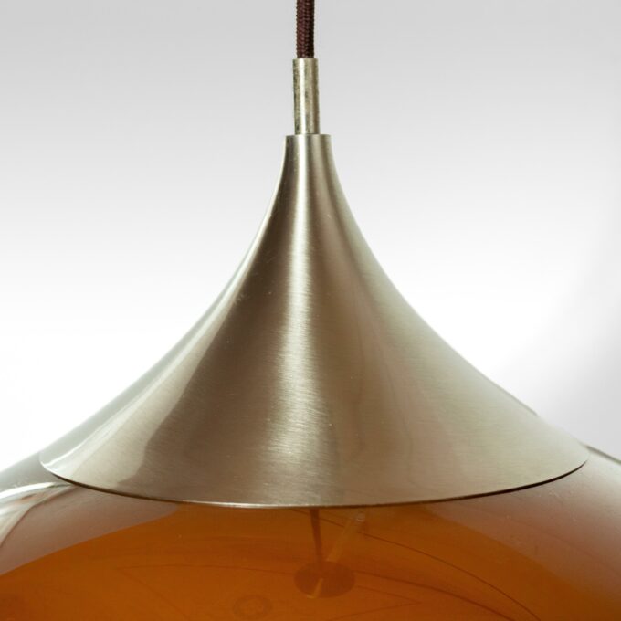 Mid Century Modern Stilnovo Pendant, Model 1238, Italy 1960s - Image 7