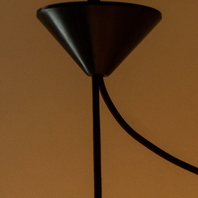 Mid Century Modern Stilnovo Pendant, Model 1238, Italy 1960s - Image 11