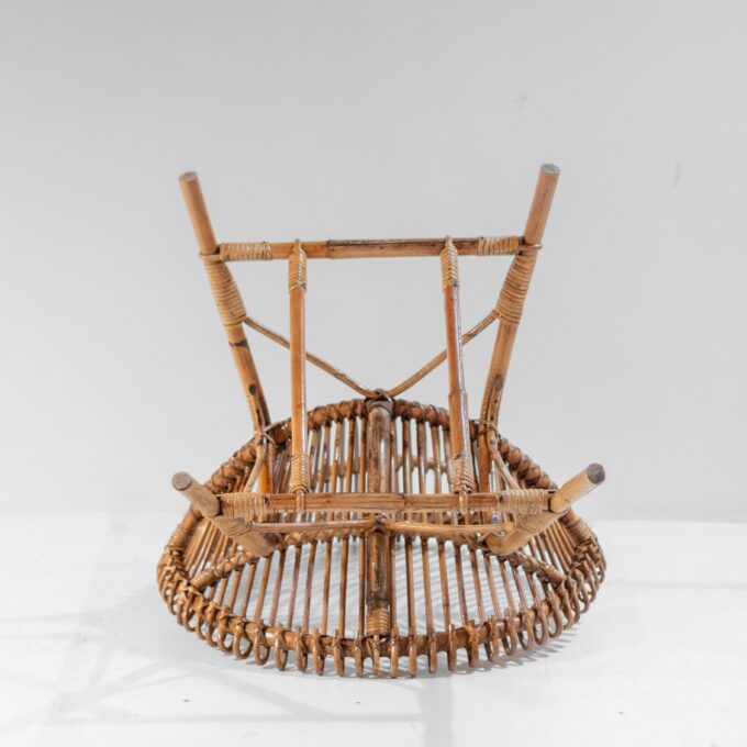 Mid-Century Modern Italian Bamboo Lounge Set - Image 13