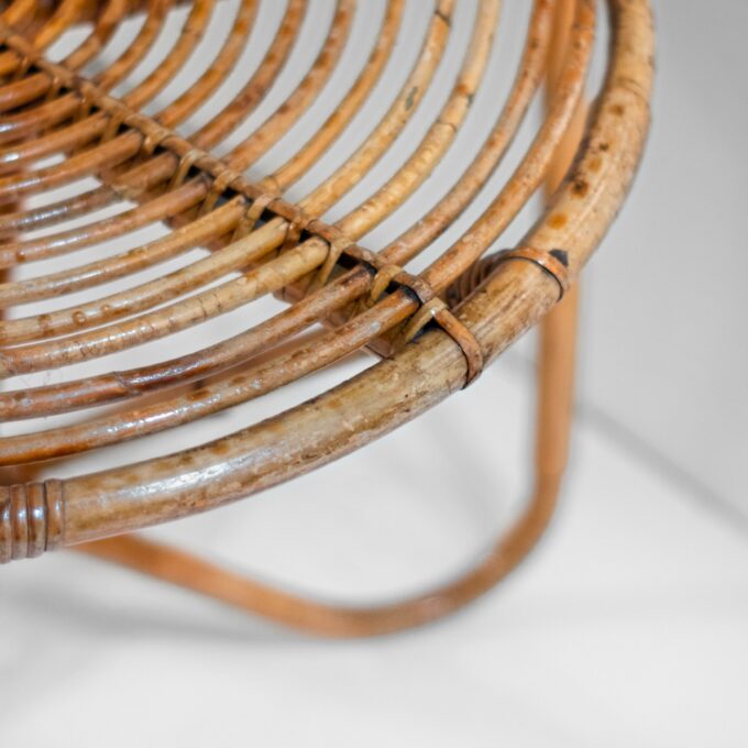 Mid-Century Modern Italian Bamboo Lounge Set - Image 14