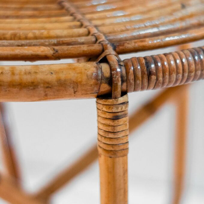 Mid-Century Modern Italian Bamboo Lounge Set - Image 17