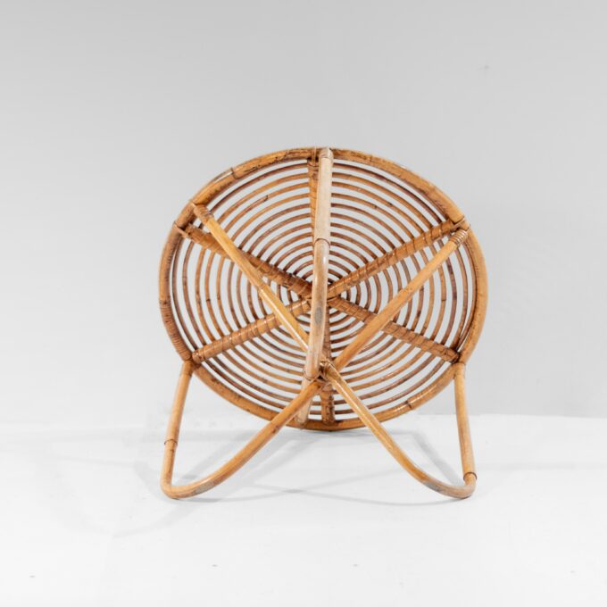 Mid-Century Modern Italian Bamboo Lounge Set - Image 6