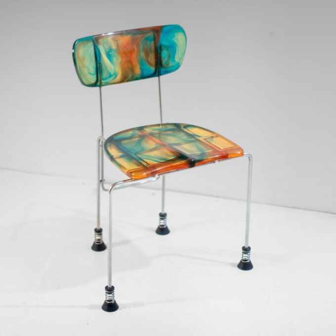 Italian Design Chair " Broadway " by Gaetano Pesce for Bernini, 1993 - Image 7