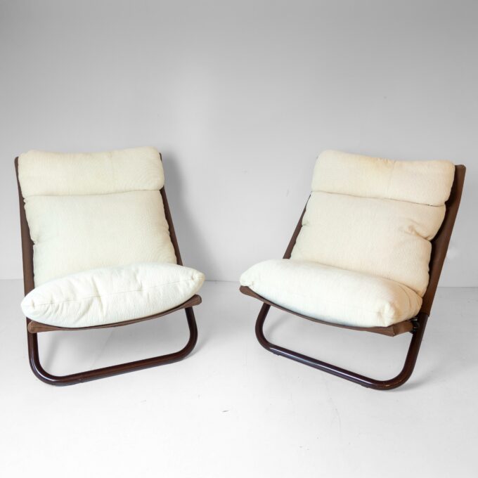 Vintage Italian Design Lounge Chairs by Arflex - Image 4