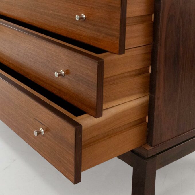Design Wood Chest of Drawers, Ennio Fazzoli for MIM Roma , Italy 1960s - Image 8