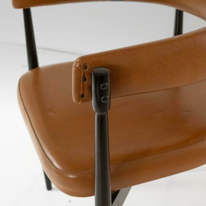 Vintage Italian Design Office Chair, Design Flam Sansoni for A. Dal Vera e Figli - Image 9