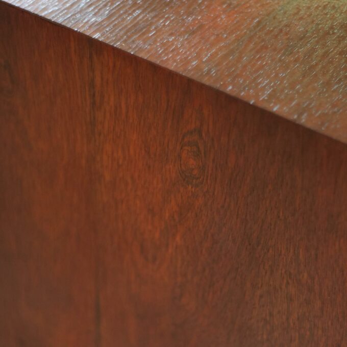 1950s Frattini for Bernini Italian Modern Sideboard – Wood Sliding Doors - Image 14